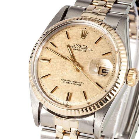 vintage rolex datejust two tone cream dial|cheapest rolex datejust two tone.